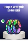 Enerji Tasarruflu RGB Şerit LED 5 Metre