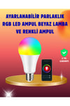 Enerji Verimli Akıllı LED Ampul, Uzaktan Kontrol Özellikli