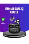 Ergonomik Klipsli Kablosuz Kulaklık – 30 Saat Pil ve Dokunmatik Kontrol Özelliği