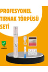 Ergonomik Saplı 20.000 RPM Hız Kontrollü Manikür Pedikür Makinesi