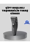 Erkek Tıraş Makinesi Kablosuz Kuru Tıraş Folyo Başlık Yıkanabilir Gövde
