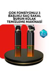 Erkekler İçin Şarjlı 3’ü 1 Arada Trimmer Seti – Güçlü Motor, Sessiz Çalışma