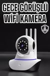 Ev Kamerası Wifi Kamerası Video Kayıt Çift Yönlü Hareket Sensörü Bebek