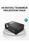 Full HD 1080p Projeksiyon Cihazı Taşınabilir LED Teknolojili ve HDMI Uyumlu