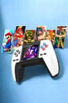 Game Stick Oyun Konsolu 520 Oyunlu Retro Oyunlu Led Ekran