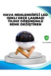 Gece lambası özellikli taşınabilir nemlendirici ve aromaterapi cihazı USB girişli