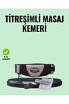 Geniş Bel Uyumluluğu Sunan Esnek Vücut Masaj Kemeri