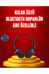 Geniş Frekans Aralıklı Bluetooth Kulak Üstü Kulaklık