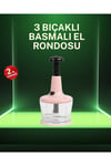 Geniş Hazneli Manuel Doğrayıcı Ev Tipi Kullanım