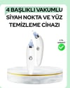 Gözenek Açıcı Buhar Etkili Vakumlu Siyah Nokta Temizleyici – Farklı Cilt Tiplerine Uygun