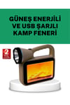 Güneş Enerjili Alev Efektli Lamba – COB Teknolojili, Dış Mekan Aydınlatma