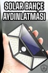 Güneş Enerjili Bahçe Aydınlatma Lambası Solar 100 Led Lamba