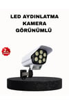 Güneş Enerjili Güvenlik Işığı Dış Mekan 5 Eksen Ayarlı ve PIR Hareket Sensörlü