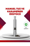 Hafif ve Kompakt, Taşınabilir Baharat Öğütücü - Mutfak ve Masa için