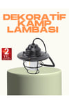 Hafif ve Taşınabilir Retro Tasarım Kamp Lambası
