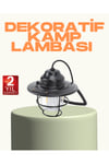 Hafif ve Taşınabilir Retro Tasarım Kamp Lambası