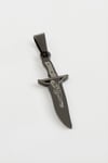 Hançer Çelik Kolye Ucu 3 cm