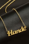 Hande isimli kolye (Kişiye Özel)