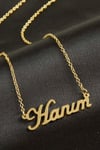 Hanım isimli kolye (Kişiye Özel)