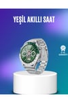 Harita Görüntüleme Özellikli Amoled Akıllı Saat 3 Kayışlı Fitness Takipli