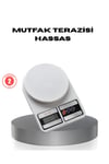 Hassas Dijital Mutfak Tartısı – 1g Doğruluk, LCD Ekran, Otomatik Kapanma