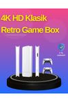 HDMI Çıkışlı Kablosuz 2 Kollu 4K Retro Oyun Kutusu