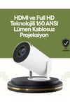 HDMI ve USB Girişli Uzun Ömürlü Ampullü Projeksiyon