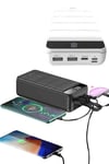 Hızlı Taşınabilir 50.000 Mah Powerbank Led Ekran Android ve İOS Uyumlu