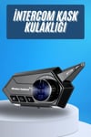 Intercom Bluetooth Kulaklık Kask Kulaklığı ANC Özelliği Yüksek Ses Kaliteli
