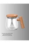 IP6 Su Geçirmez Şarjlı Kupa – 3D Karıştırma, Sabit Sıcaklık, 400 ml
