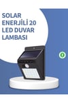 IP65 Dayanıklı Solar Enerjili Dış Cephe Aydınlatma