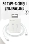 Iphone Uyumlu İOS Uyumlu Lightning Hızlı Şarj Tye C Lightning Şarj Kablosu