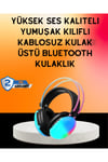 IPX4 Suya Dayanıklı Kablosuz Kulak Üstü Gaming Kulaklık