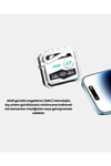 IPX5 Su Geçirmez Kablosuz Bluetooth Kulaklık – Powerbank Şarj Kutulu, Düşük Gecikmeli Oyun M