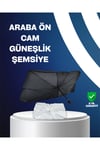 Isı ve UV Engelleyici Güneşlik – 360° Bükülebilir Şemsiye Sapı ile Konfor