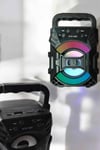 Işıklı Bluetooth Hoparlör Müzik ve Renkli Işık Taşınabiilir