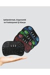 Işıklı Q Klavye – Entegre Touchpad, Ergonomik Tasarım ve Türkçe Karakter Desteği