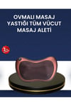 Isıtma Özellikli Derin Yoğurma Masaj Yastığı Priz & Çakmak Girişli