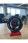 Jant Tasarımlı Masa Üstü Ofis Dekoru Spor Tasarım Aksesuar