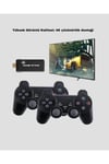 Kablosuz 4K Retro Atari Game Stick – 2 Kollu, 20000 Hazır Oyun