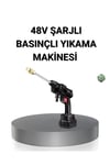 Kablosuz Basınçlı Yıkama Makinesi – 48V Güçlü Motor, 2 Pil ve Köpük Hazneli