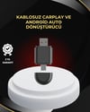 Kablosuz CarPlay ve Android Auto Dönüştürücü – USB-A & Type-C Girişli Akıllı Adaptör
