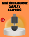 Kablosuz CarPlay ve Android Auto Dönüştürücü – USB-A & Type-C Girişli Akıllı Adaptör