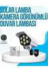 Kablosuz, Güneş Paneliyle Şarj Olan Dış Mekan Lambası – 8-10 Saat Aydınlatma Süresi