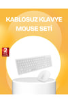 Kablosuz Klavye Mouse Takımı - Ergonomik, Sessiz ve Enerji Tasarruflu