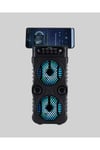 Kablosuz LED Işıklı Bluetooth Hoparlör – FM Radyolu, Mikrofon Girişli