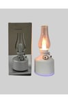 Kablosuz Retro Buhar Makinesi Gaz Lambası Tasarım Ledli Difüzör