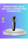 Kablosuz Saç Sakal Kesme Makinesi Kuaför Tipi Hassas Kesim