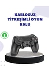 Kablosuz Titreşimli Oyun Kolu – Yüksek Hassasiyetli Analog Kontrol ve Ergonomik Tutma
