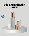 Kadınlar İçin Yüz ve Kaş Epilatörü – Hassas Cilt Dostu, Pil ile Çalışan, Taşınabilir v